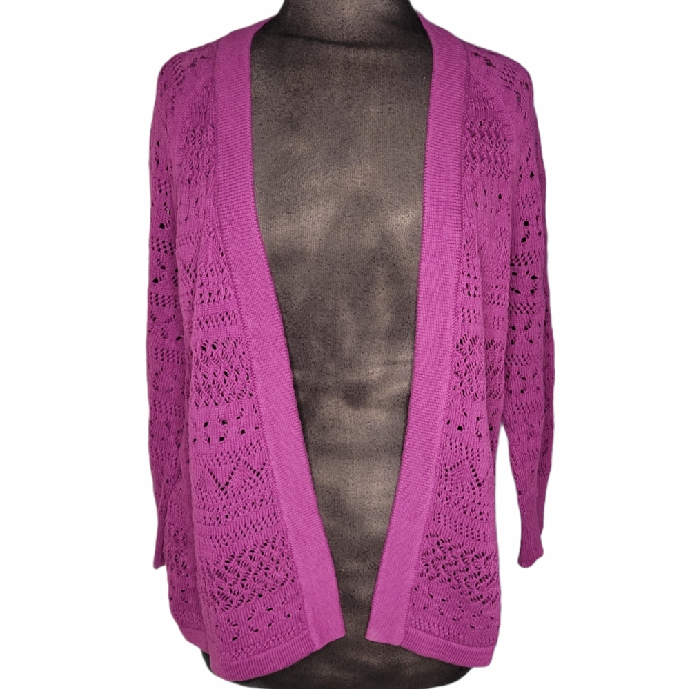Cardigan Lightweight purple